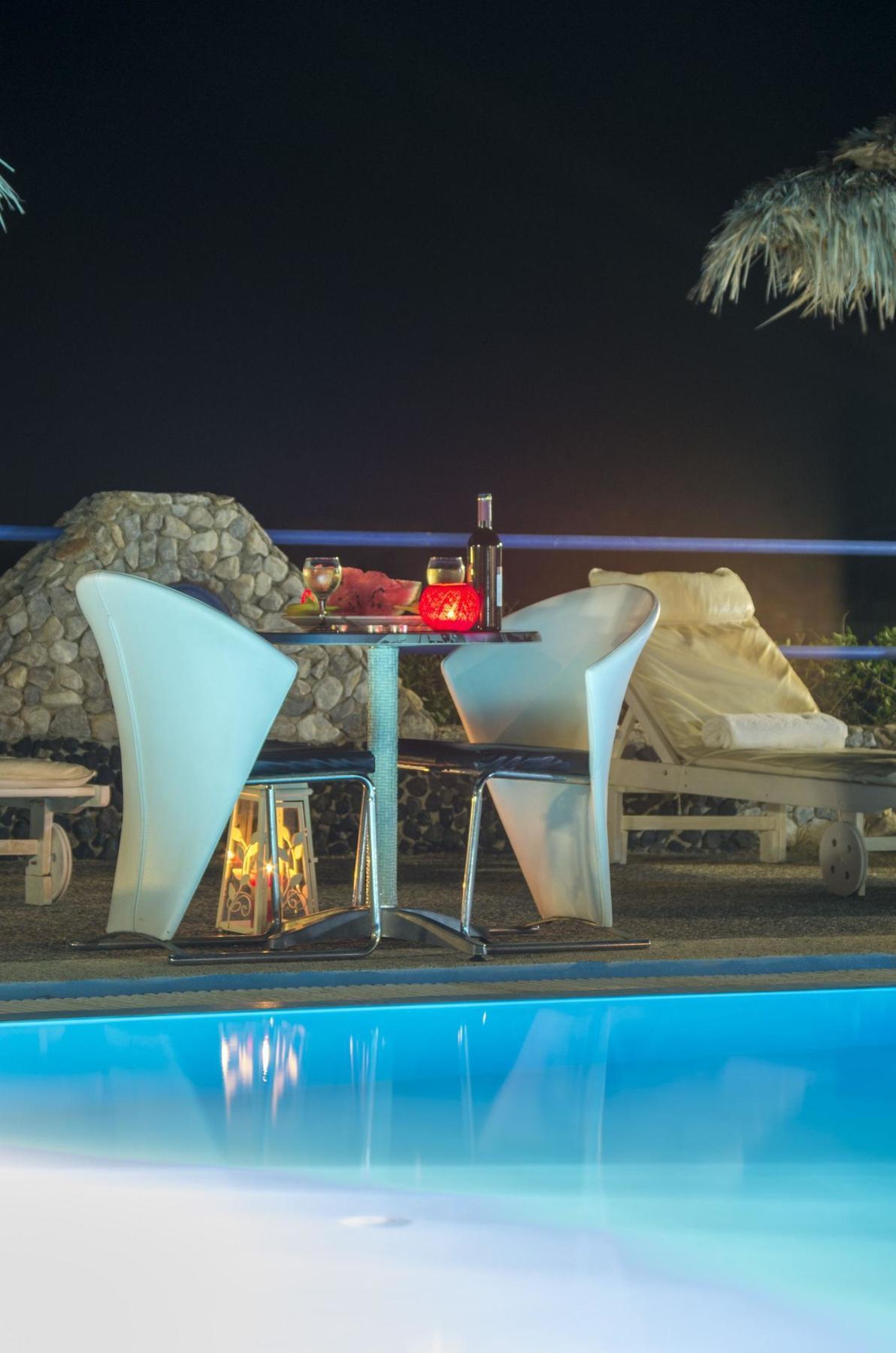 Pantheon Hotel Agios Georgios (Santorini) Exterior foto