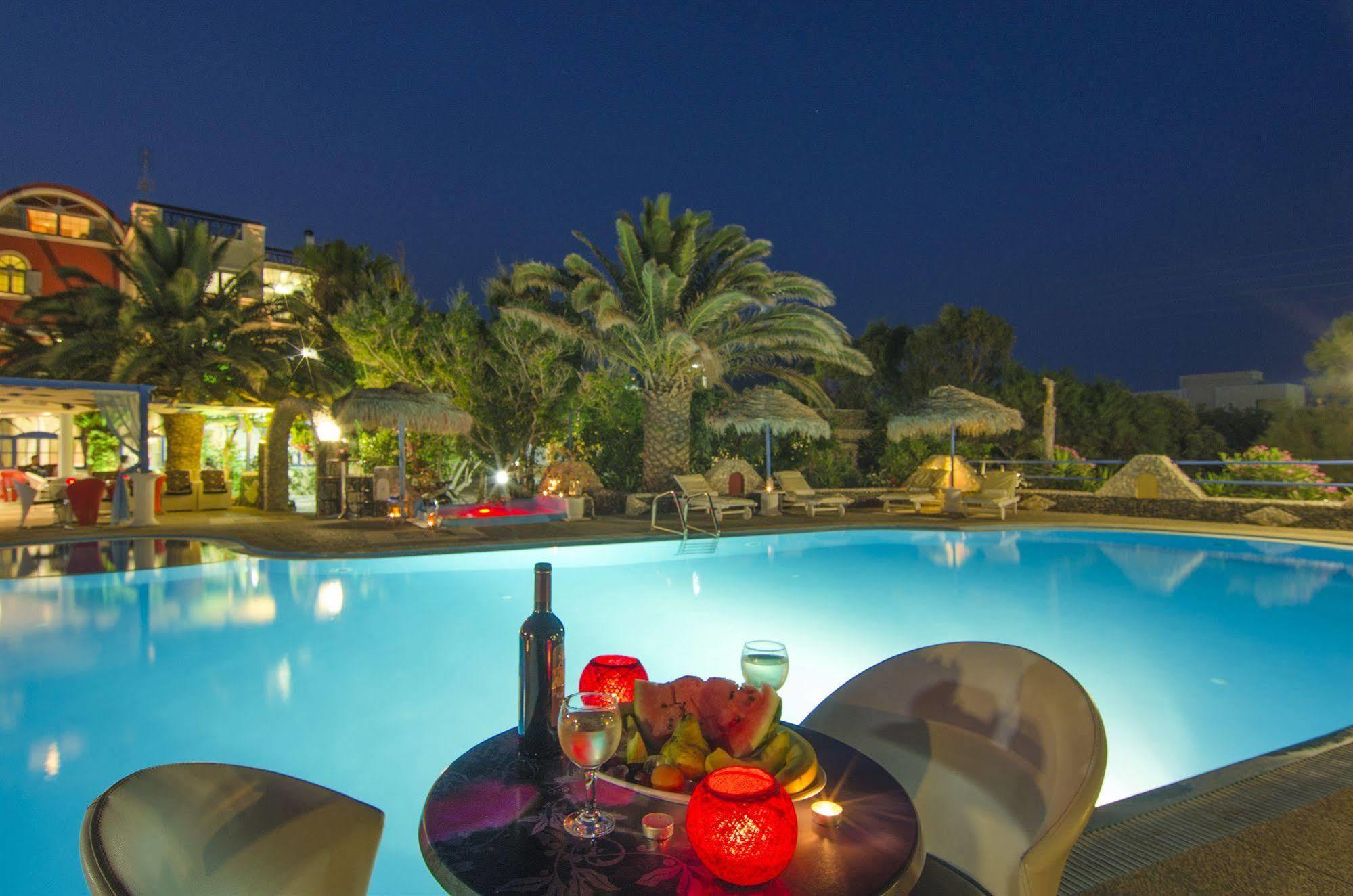 Pantheon Hotel Agios Georgios (Santorini) Exterior foto