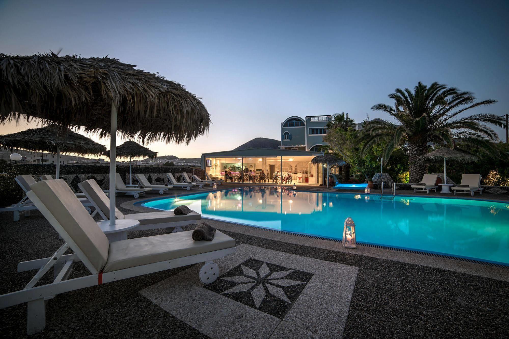 Pantheon Hotel Agios Georgios (Santorini) Exterior foto